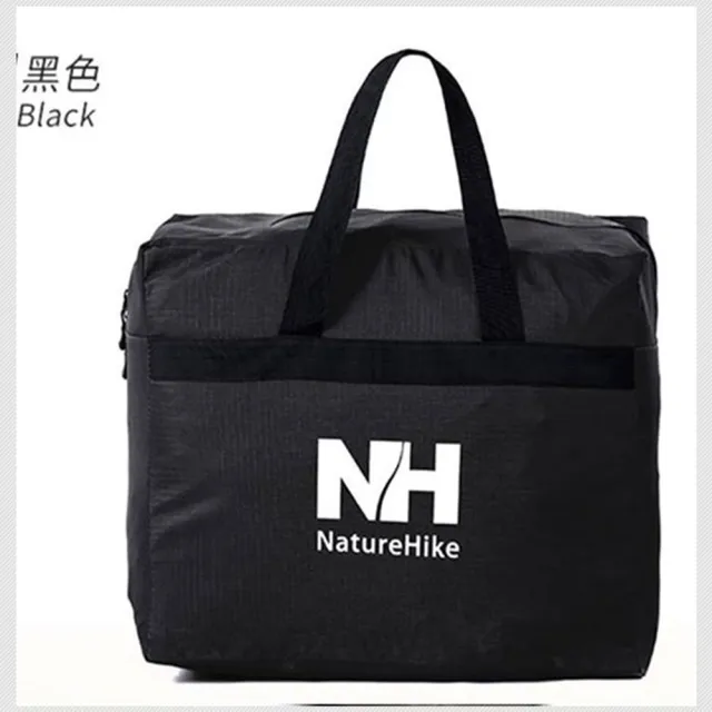 【May Shop】NH旅行露營行李箱 45L超大容量收納整裡袋 黑色