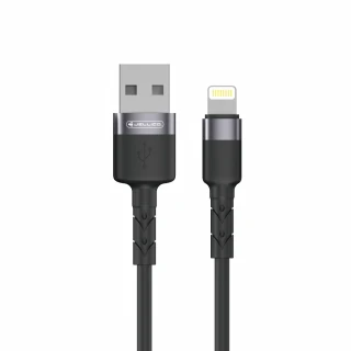 【JELLICO】USB to Lightning 1M 急速快充充電傳輸線(JEC-KDS100-BKL)