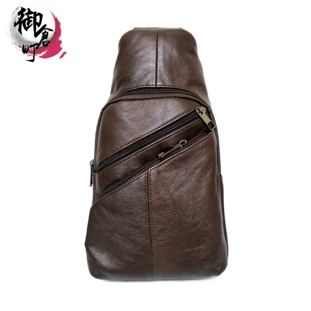 【御倉町】真皮包包  全牛皮休閒斜側背包Y-06D