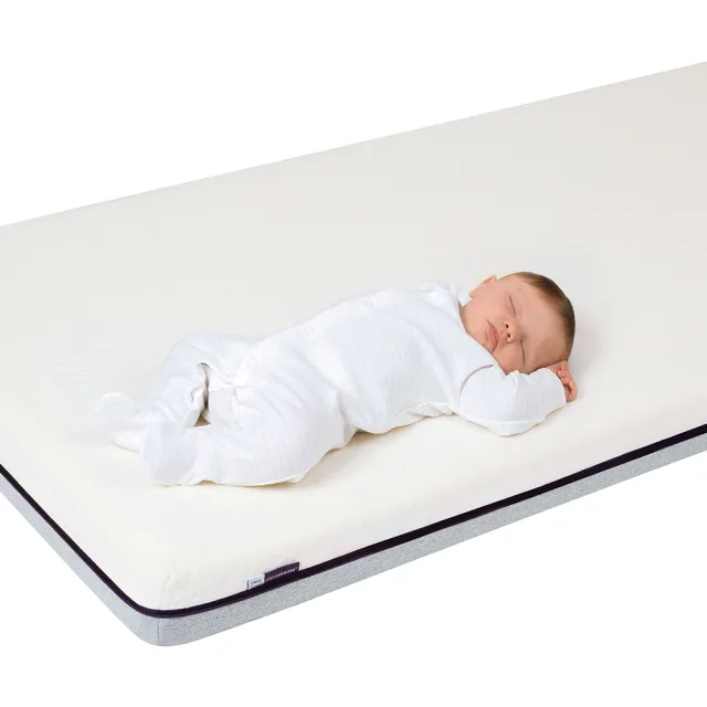 【ClevaMama】嬰兒中床床墊(60x120x9cm 寶寶床墊 透氣床墊 睡眠墊)