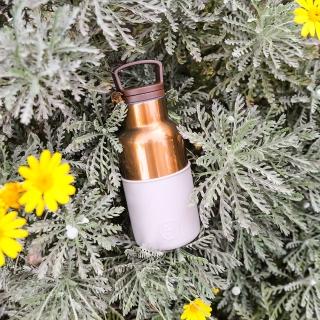 【HYDY】美國時尚保溫水壺 - 尤加利-古銅金(小容量360ml)