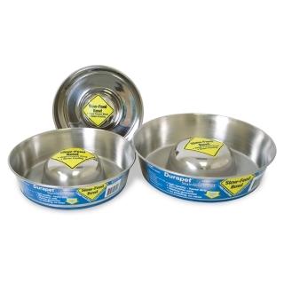 【OurPets】不鏽鋼防滑慢食寵物碗[防吐碗]-L