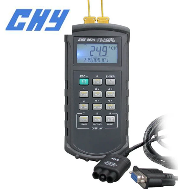 【CHY】多型式熱電耦溫度錶及資料記錄器 CHY-502A(電耦溫度錶 溫度錶)