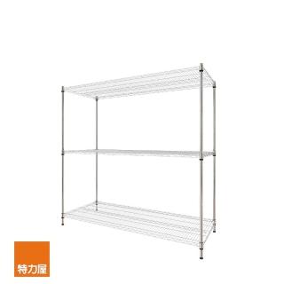 【特力屋】重型鍍鉻三層架寬152*深60*高150公分