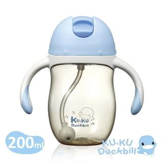 【KU.KU. 酷咕鴨】頂級PPSU訓練杯200ml(學習水杯/喝水杯)