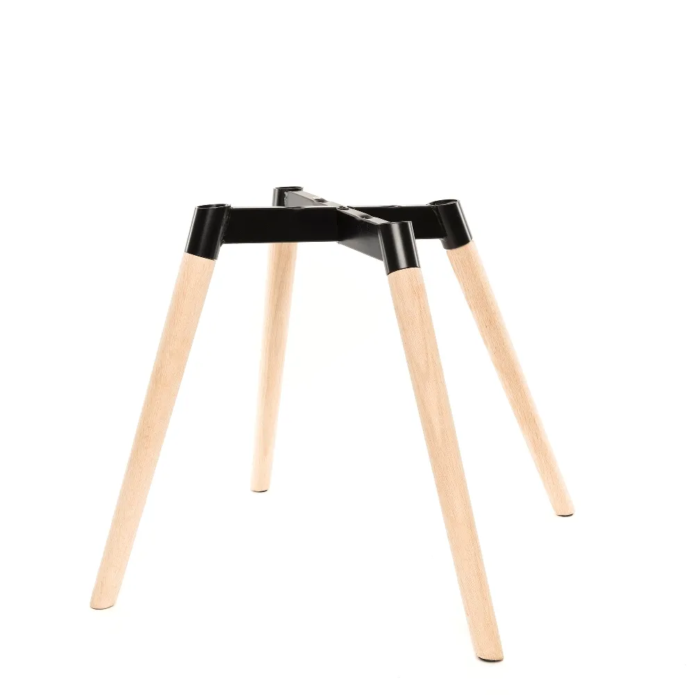 【特力屋】萊塑鋼椅 椅腳配件 櫸木 40mm
