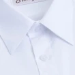 【CHINJUN】勁榮抗皺襯衫-短袖、素色白、s8001(任選3件999 現貨 商務 男生襯衫)