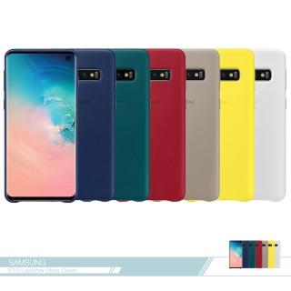 【Samsung 三星】原廠Galaxy S10 G973專用 皮革背蓋-公司貨(小牛皮)