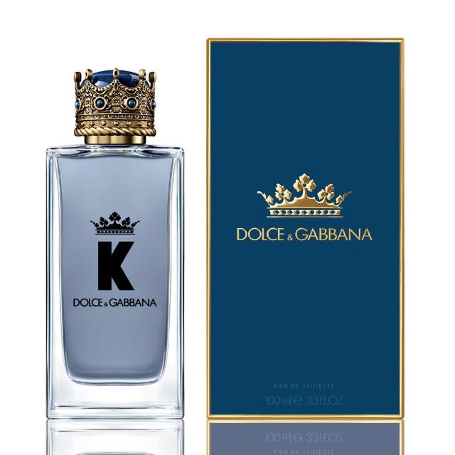 【DOLCE&GABBANA 杜嘉班納】王者之心男性淡香水100ml(專櫃公司貨)