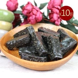 【台南莊記】軟心麥芽黑芝麻10包(300g/包)