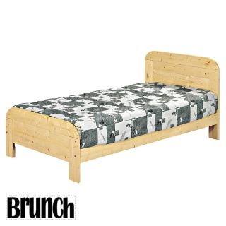 【Brunch】經典松木床架(單大3.5尺)