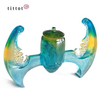 【tittot 琉園】福揚 小 祝福(送禮/琉璃/禮物/玻璃/水晶/藝術品/擺飾/禮贈/企業/福/揚)