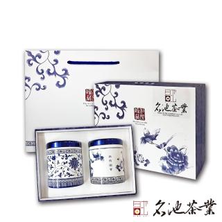 【名池茶業】私房臻藏大禹嶺品級手捻高冷烏龍茶葉禮盒75gx2罐x2盒