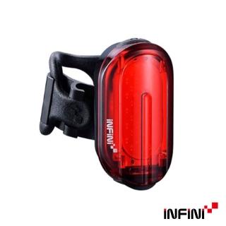 【INFINI】I-210R OLLEY 紅光USB充電式尾燈(紅色)