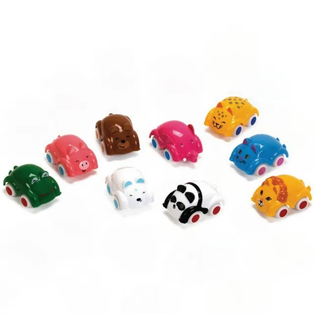 【Viking Toys】動物小車3入組(款式隨機)