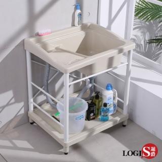 【LOGIS】便利塑鋼洗衣槽 72CM*60CM(固定洗衣板 洗手槽 洗手檯)