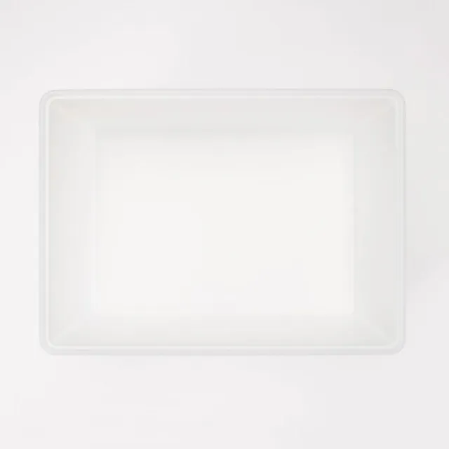 【MUJI 無印良品】PP收納箱/橫式/深型