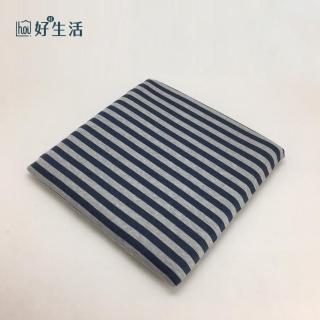 【hoi! 好好生活】療癒系針織記憶釋壓坐墊-針織藍40X40cm