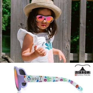 【SHADEZ】兒童太陽眼鏡 紛紫花朵 0-7歲(台灣製造 鏡架可彎)