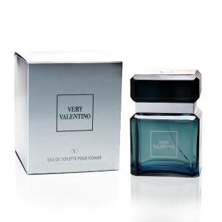 【VALENTINO 范倫鐵諾】VERY VALENTINO POUR HOMME 男性淡香水 50ml(平行輸入)