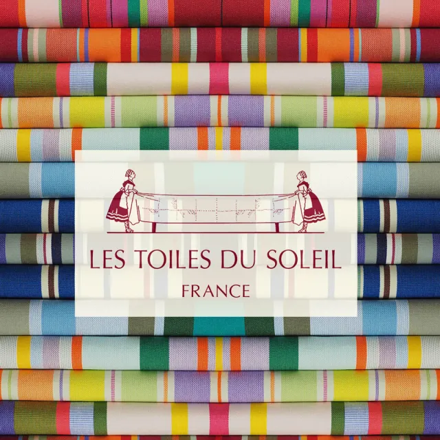 【Les Toiles du Soleil 蘇蕾】紗布毛巾 M(百日草)