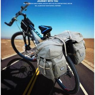 【May Shop】多功能騎行包自行車馱包山地車貨架包車包防水駝包