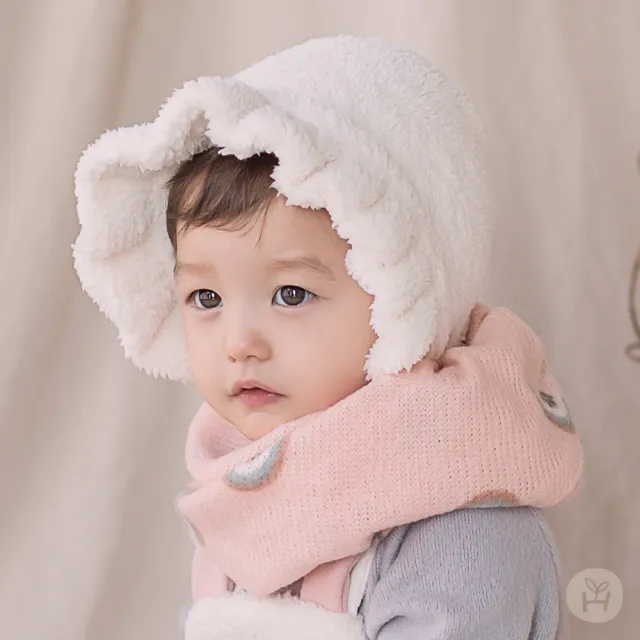 【Happy Prince】韓國製 Hola iris保暖嬰兒童圍脖-2色(寶寶圍巾圍兜口水巾)