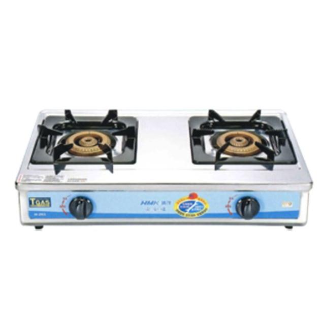 【HMK 鴻茂】不鏽鋼桌上型瓦斯爐(H-203A NG1/LPG 含基本安裝)