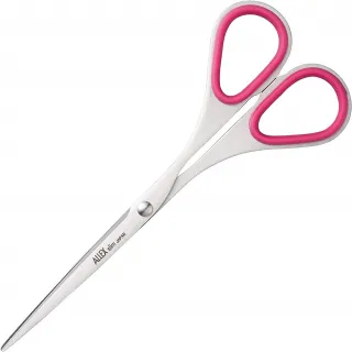 【ALLEX 林刃物】Slim極細長刃剪刀-大-140mm-粉(11163P)