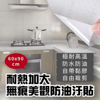 【ROYAL LIFE】耐熱加大無痕美觀防油汙貼(1組2入)