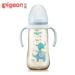 【Pigeon 貝親】寬口母乳實感雙把手PPSU奶瓶330ml(4款)