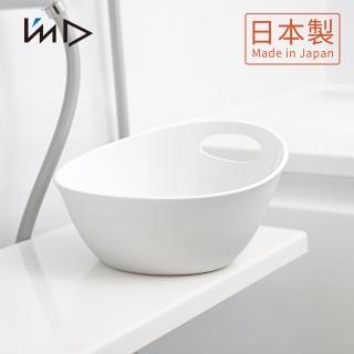 【日本巖谷Iwatani】RETTO一體簡約圓形浴室舀水盆(水瓢 沐浴 盥洗 洗澡)