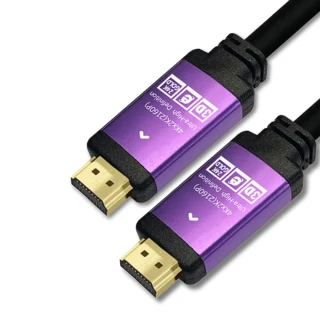 【K-Line】HDMI to HDMI 公對公4K高畫質鋁殼影音傳輸線(黑/3M)