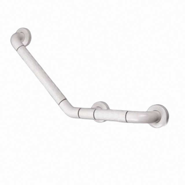 135°斜臂式扶手 61x30cm 安全扶手 防滑扶手 ABS浴室扶手(無障礙設施 廁所扶手 V型扶手 馬桶扶手)