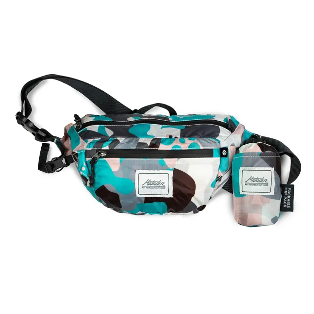 【Matador 鬥牛士】DayLite Packable Hip Pack 防水旅行腰包(都會彩繪)
