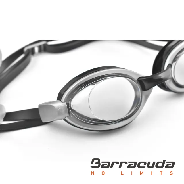 【Barracuda 巴洛酷達】OP 強化鏡片專業光學度數泳鏡 OP-514
