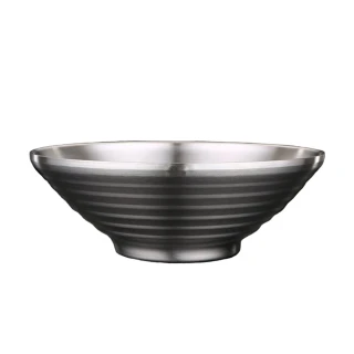 【YOLE 悠樂居】德國SSGP304不鏽鋼隔熱拉麵碗#1129011(2大2小)