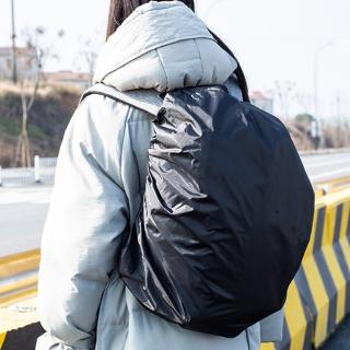 【E.City】210D防水彈性揹包登山包防水防塵套(保護揹包免於淋溼)