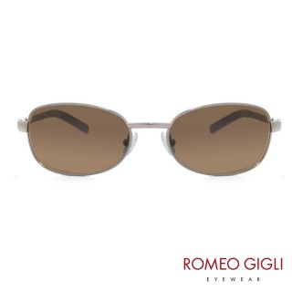 【Romeo Gigli】義大利潮流復古款眼鏡(咖啡-RG176-512)