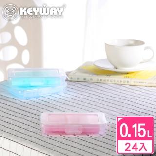 【KEYWAY 聯府】小愛麗絲口罩收納盒-24入(隨身口袋型 防疫口罩 置物盒 MIT臺灣製造)