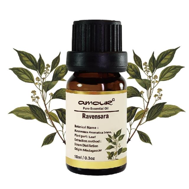 【Amour】羅文莎葉精油 10ml(100% pure essential oil 單方精油)