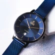 【ERICA】藍魅女神米蘭不鏽鋼腕錶/藍(ER-18-SLS)