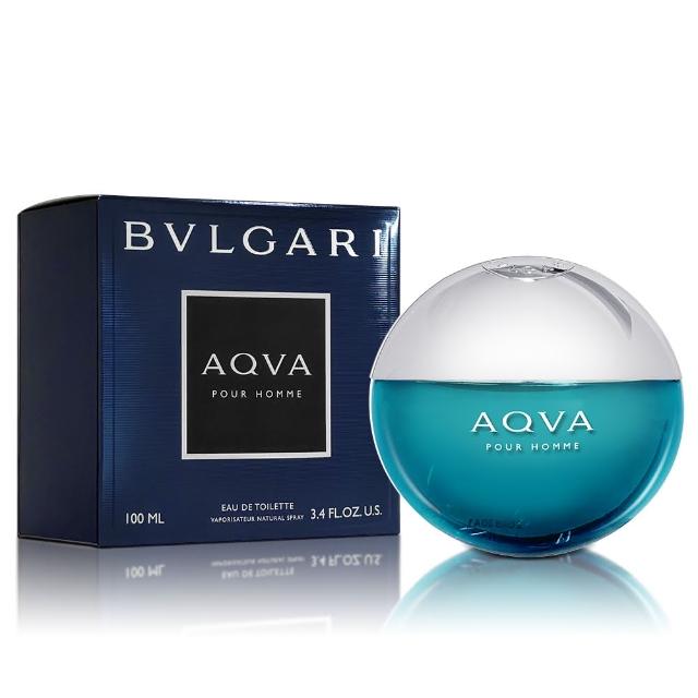 【BVLGARI 寶格麗】水能量男性淡香水 100ML(專櫃公司貨)