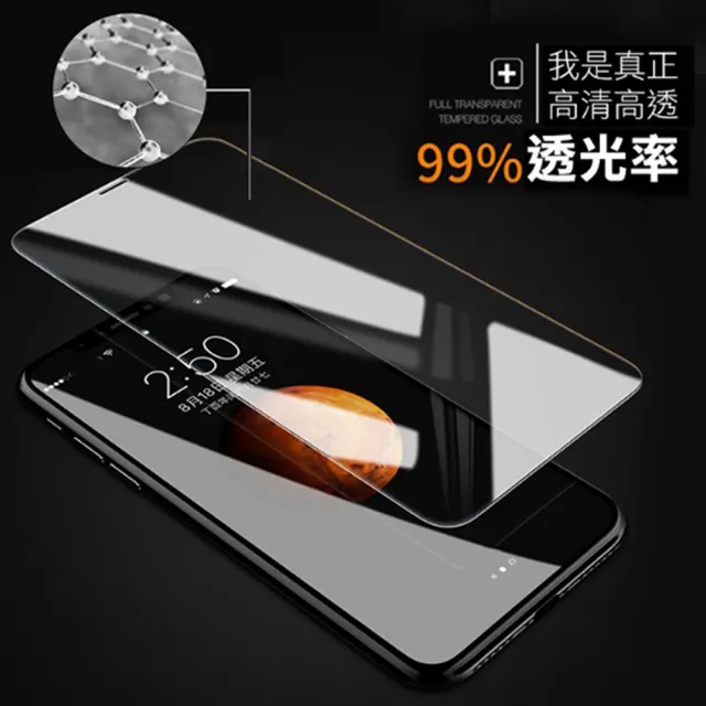 iPhone X XS 5.8吋 透明高清非滿版9H玻璃鋼化膜手機保護貼(3入 iPhoneXS保護貼 iPhoneX保護貼)