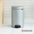 【Brabantia】NEWICON環保垃圾桶(12L金屬灰)
