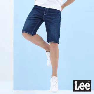 【Lee 官方旗艦】男裝 牛仔短褲 / 902 彈性 深藍洗水 / Urban Riders / Lites輕磅 系列(LL20007177P)