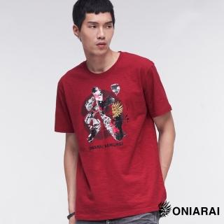 【BLUE WAY】鬼武文字LOGO短TEE-鬼洗