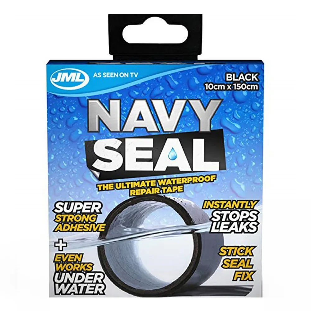 【特力屋】Navy Seal強力止水修補膠帶黑色