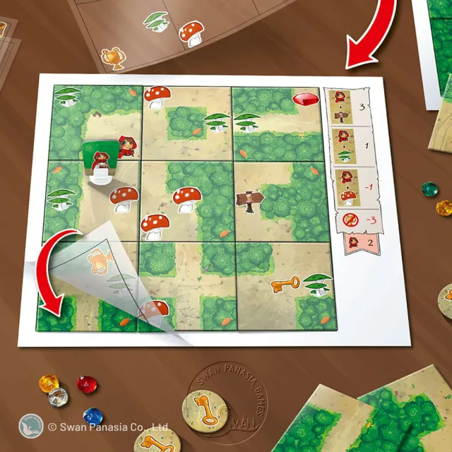 【新天鵝堡桌遊】魔幻森林 Woodland(全家一起玩)