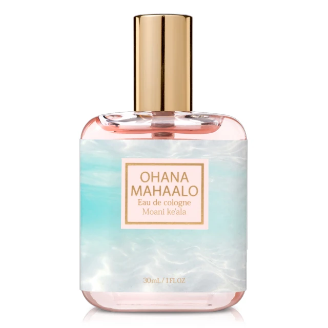 【OHANA MAHAALO】海風徐徐輕香水30ml(專櫃公司貨)